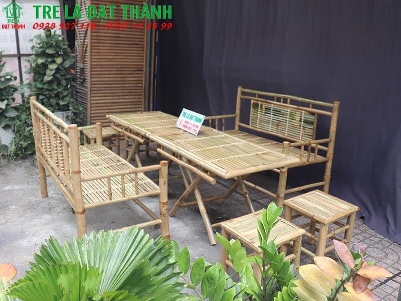 Ghế Tre Dài - GTD003